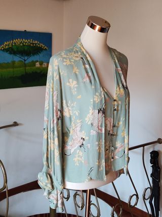 Blusa donna fantasia. Zara. l