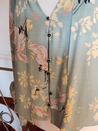 Blusa donna fantasia. Zara. l