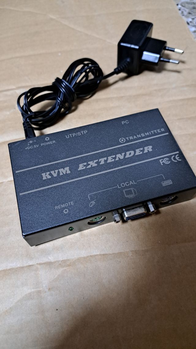 kvm extensor monitor  ps2 vga
