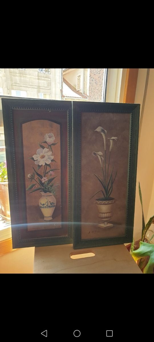 Cuadros de flores