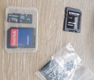 Conector usb tarjetas diferentes tamaños