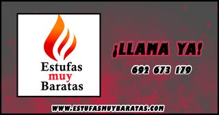 GRAN VARIEDAD DE ESTUFAS MUY BARATAS