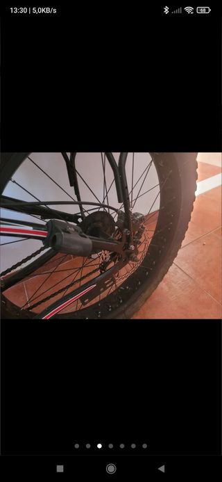 Bici ruedas gorda fait bike