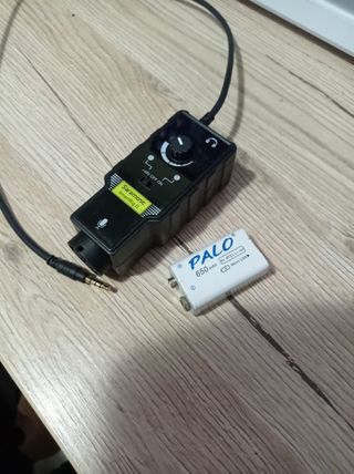 Saramonic smart rig 2 + pila recargable.