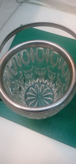 Portaghiaccio in vetro molato