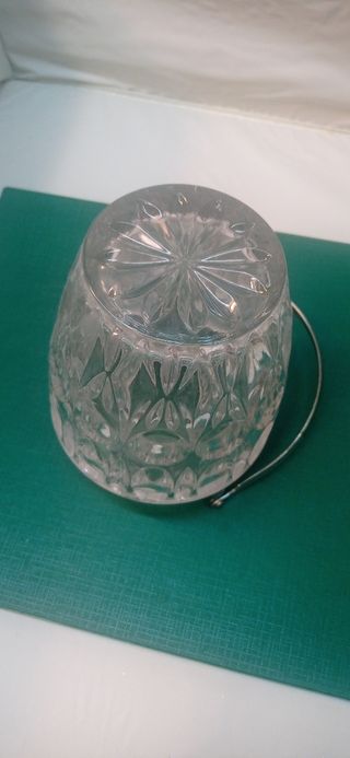 Portaghiaccio in vetro molato