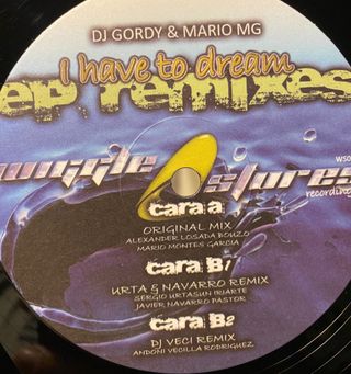 DJ GORDY & MARIO MG - I HAVE TO DREAM EP remixes