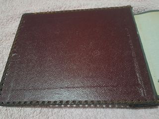 Álbum antiguo cuero taurino