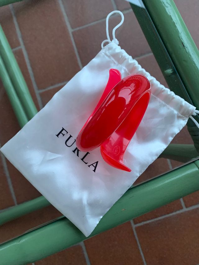 bracciale furla rosa 