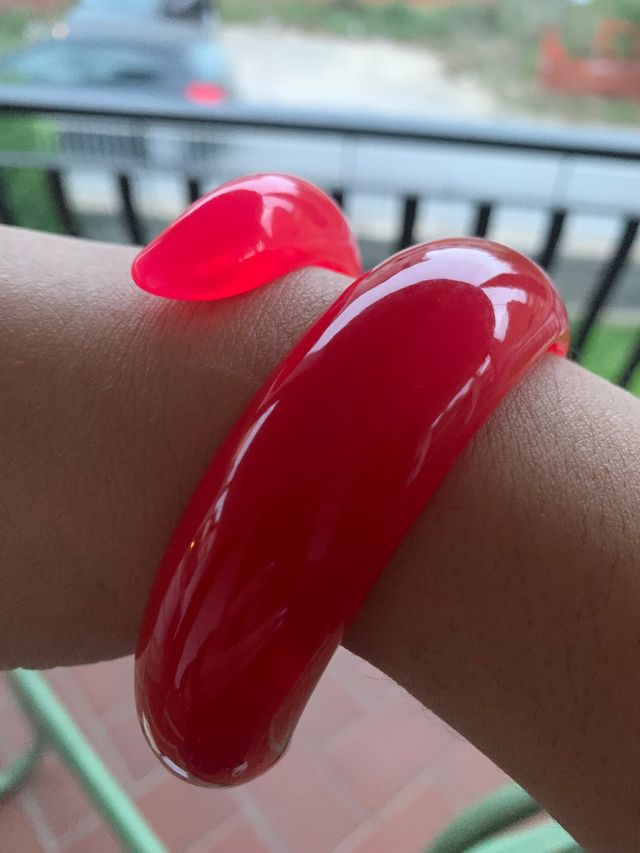 bracciale furla rosa 