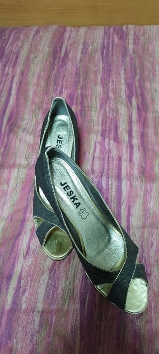 zapatos tacón vestir