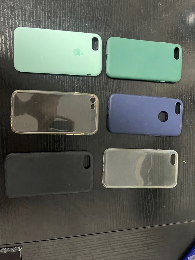 6 fundas iphone 7-8
