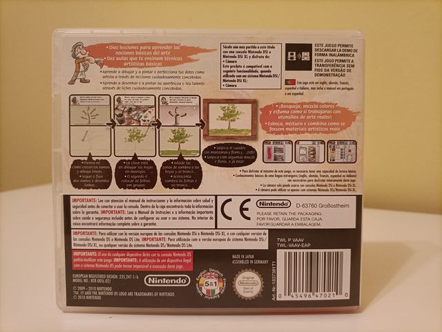 Juego Art academy para Nintendo DS, DSi o DSi XL
