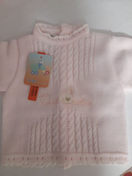 Conjunto bebé rosa 3 meses