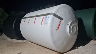 Depósitos de poliester de todo tipo agua