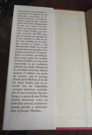 Libro, Réquiem Por Los Que Van A Morir. Fue a cine
