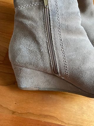 botines de ante. Fosco. 40