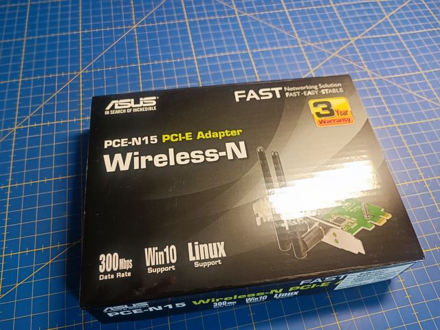 Tarjeta wifi Asus 300mps