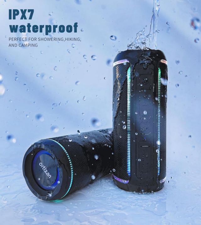 Altavoz Bluetooth con luz LED