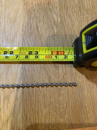 collar de plata bolitas