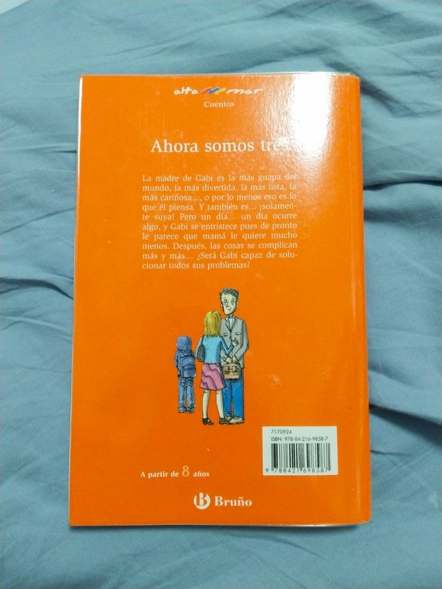 Libro: ahora somos tres