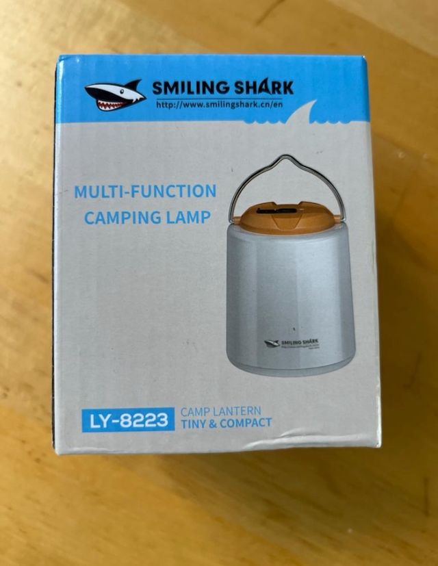 Lámpara Camping recargable