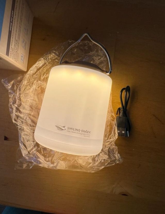 Lámpara Camping recargable