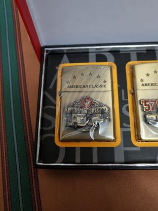 4 accendini vintage anni 90 tipo zippo