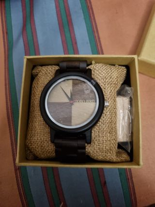 Orologio legno vintage bobo