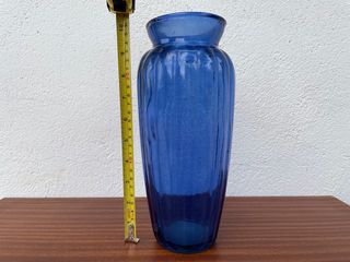 Jarrón azul