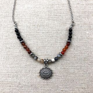 Gargantilla de ágatas