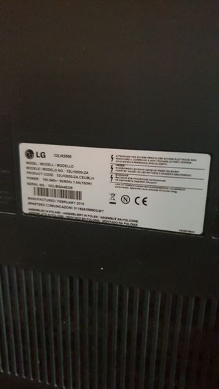 TV LG 32lh2000-ZA