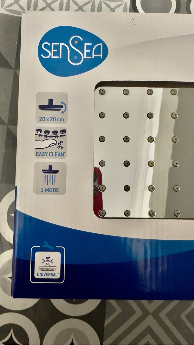 Rociador de ducha, nuevo muy elegante.