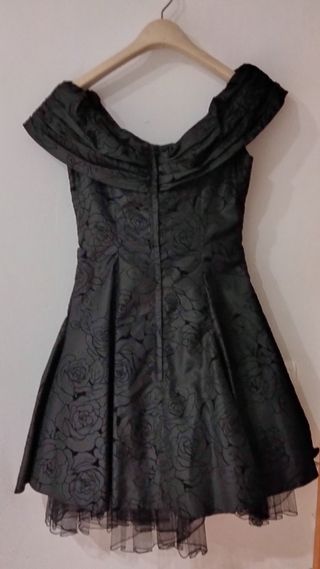 Vestido fiesta negro 