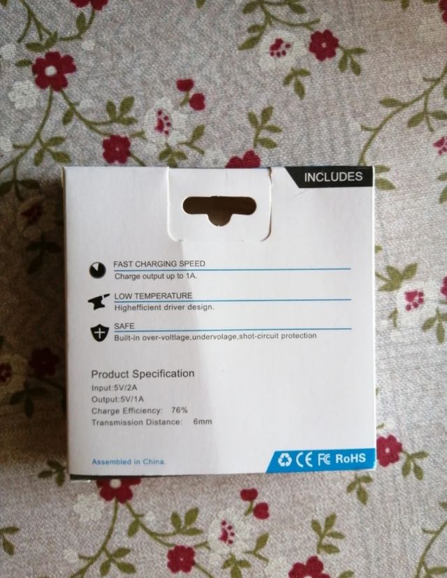 Cargador inalambrico universal