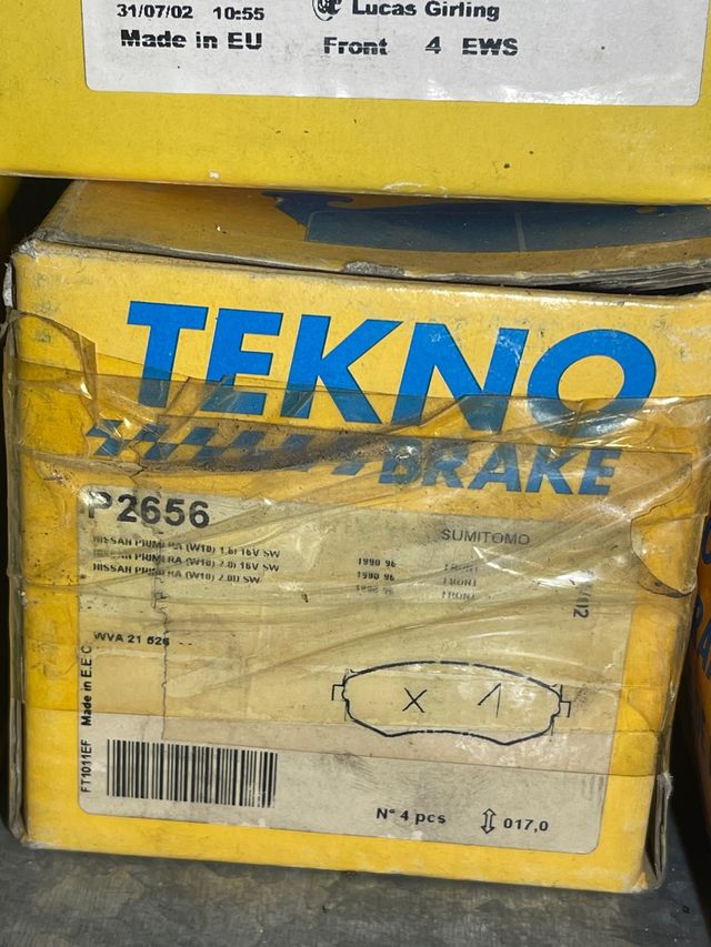 pastillas de freno p2656