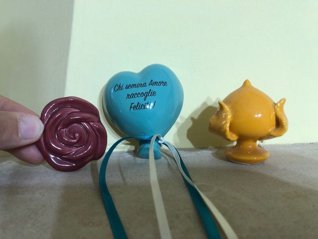 n. 3 oggettini in ceramica