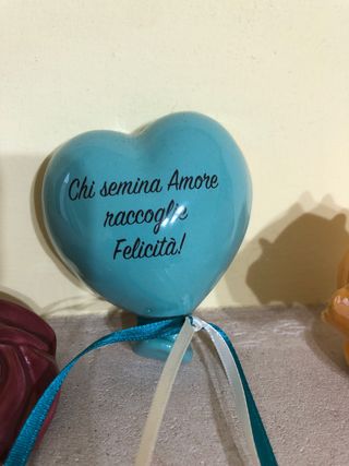 n. 3 oggettini in ceramica