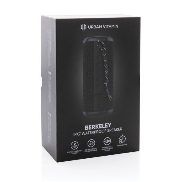 ALTOPARLANTE WIRELESS BERKELEY IPX7, NERO