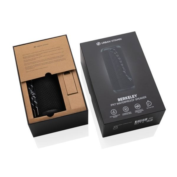 ALTOPARLANTE WIRELESS BERKELEY IPX7, NERO