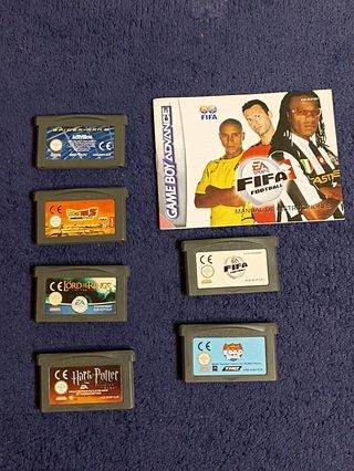 💬 Lote 6 juegos Gameboy advance.