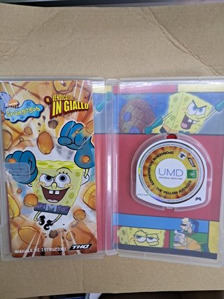 PSP Spongebob Il Vendicatore in Giallo