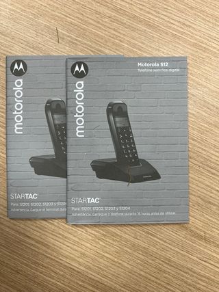 trío teléfonos Motorola