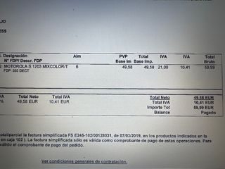 trío teléfonos Motorola