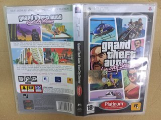 PSP Grand Theft Auto Vice City Stories
