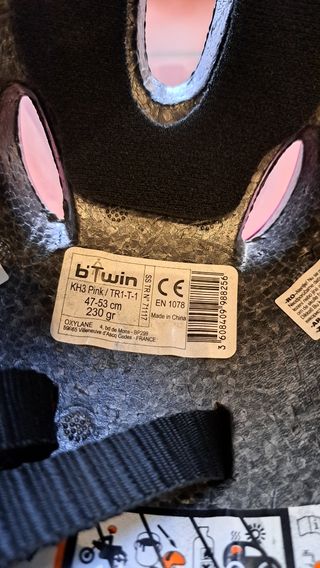 Patines de niñas con du casco en rosa