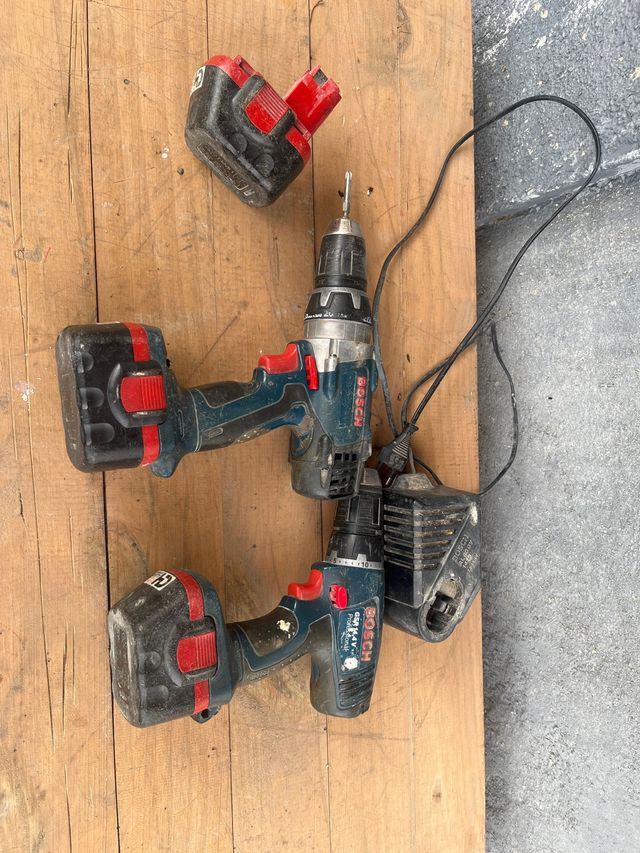 Taladros bateria Bosch