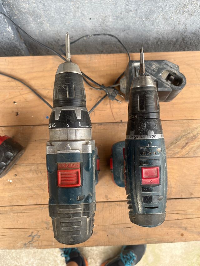Taladros bateria Bosch