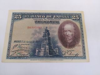 25 pesetas de 1928