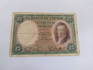 25 pesetas de 1925